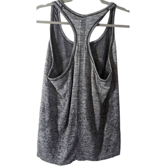 LULULEMON ATHLETICA Swiftly Tech Racerback Tank 'Black/White (Ombre)' Size 12 - Picture 7 of 10